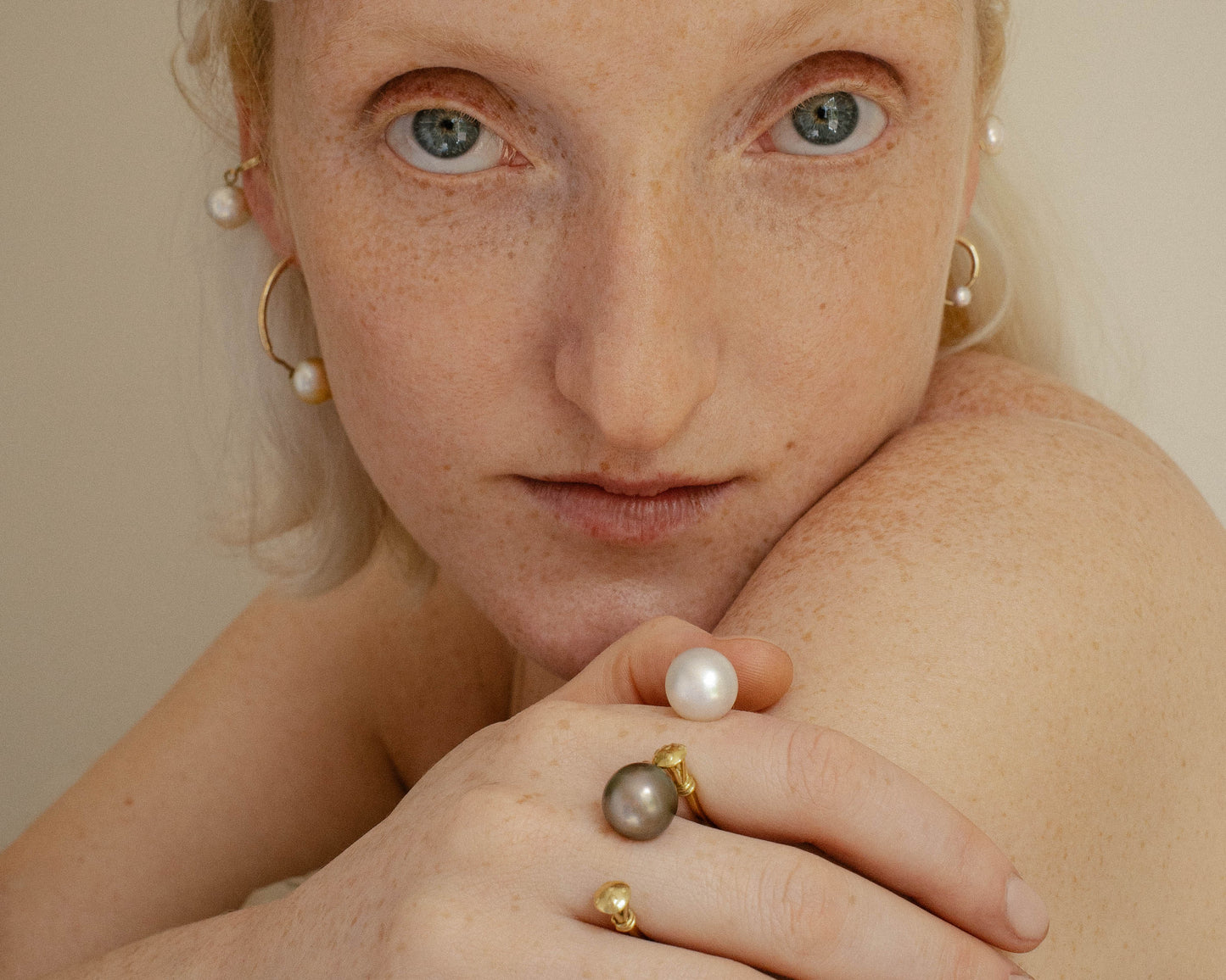 Paper Moon Tahitian Pearl Ring