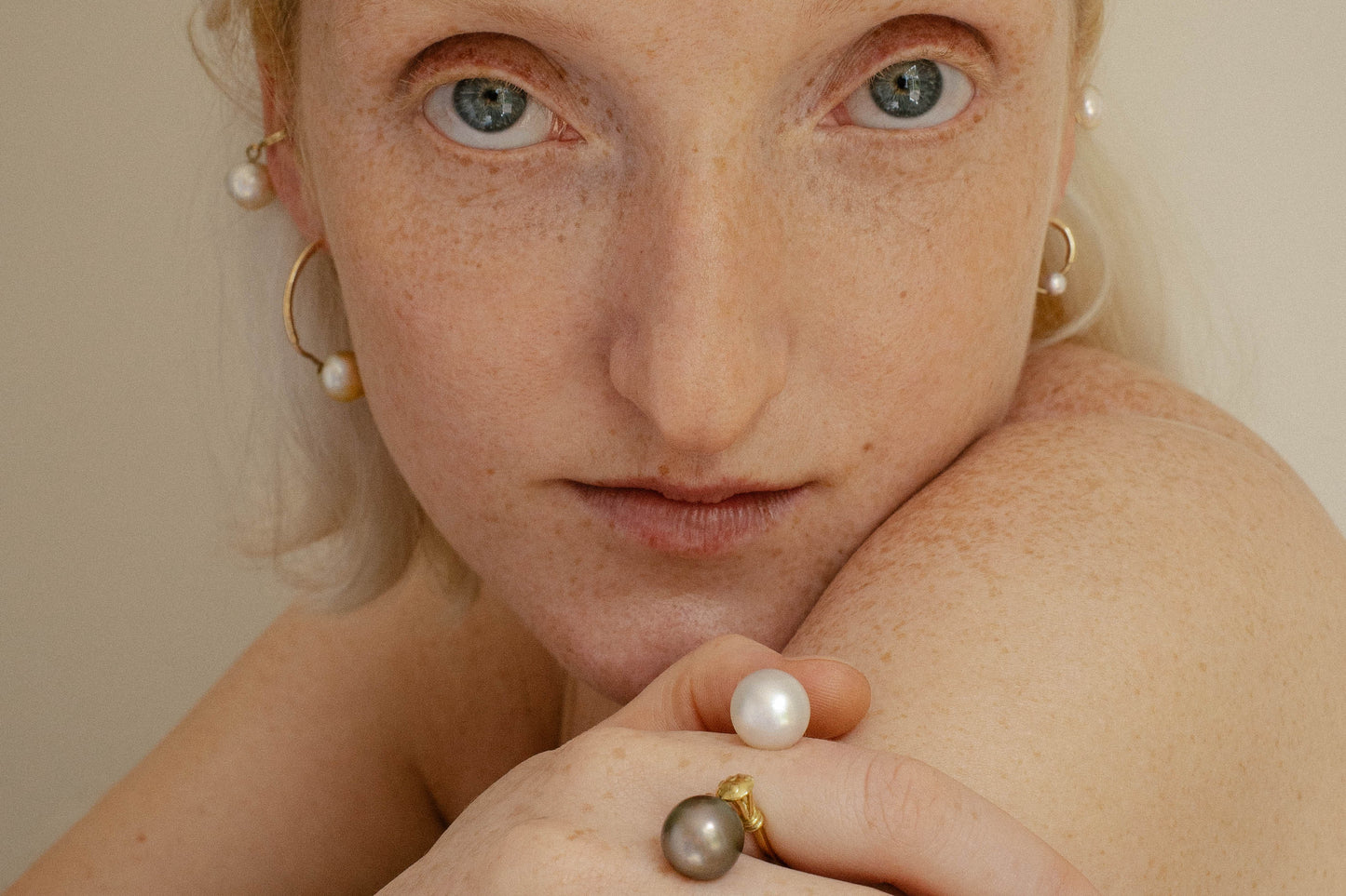 Paper Moon Tahitian Pearl Ring