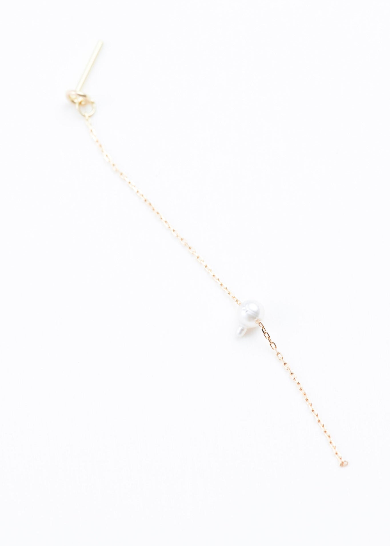 On The Line Chain Earring