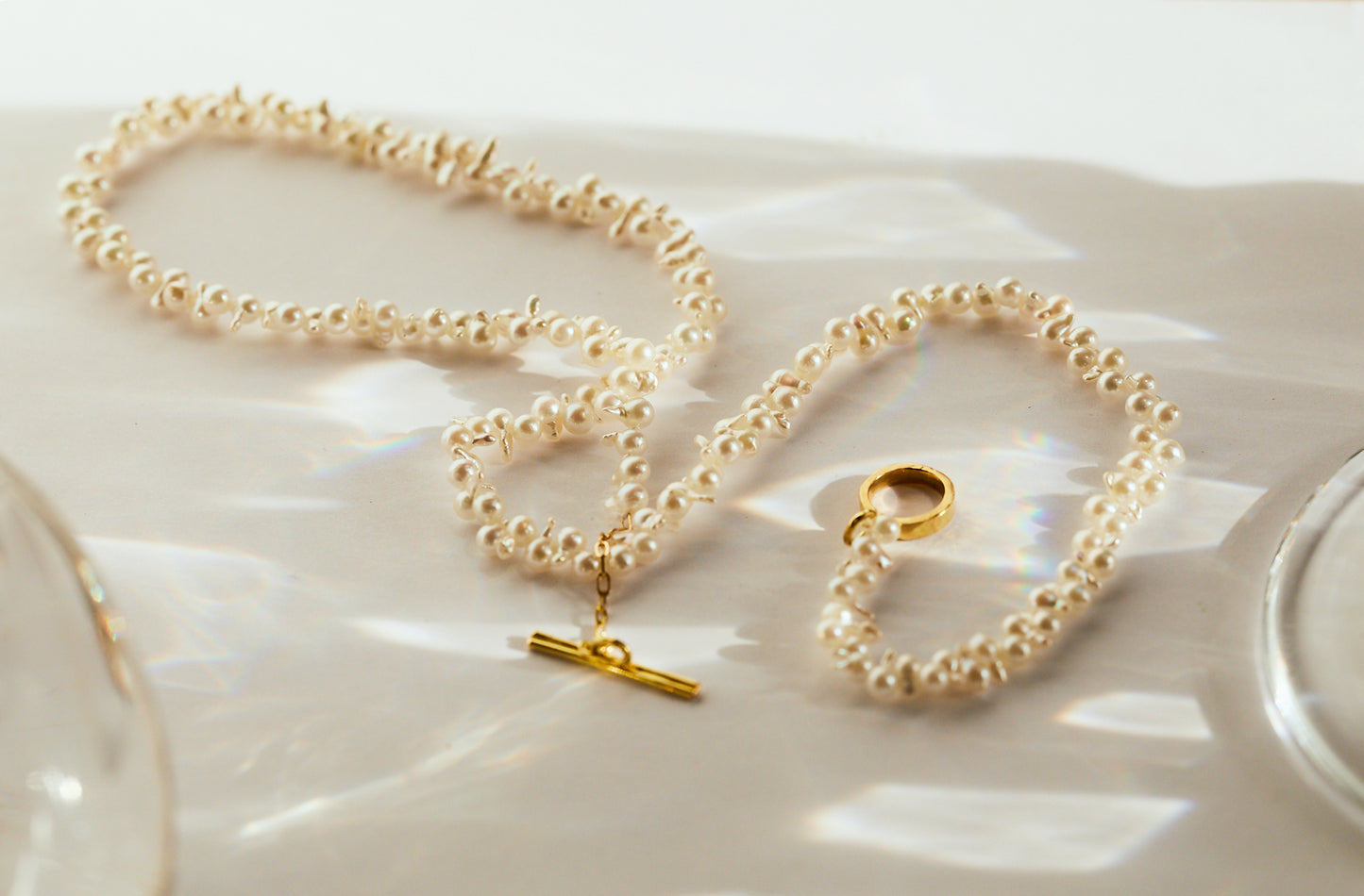 Seed Akoya pearl Necklace
