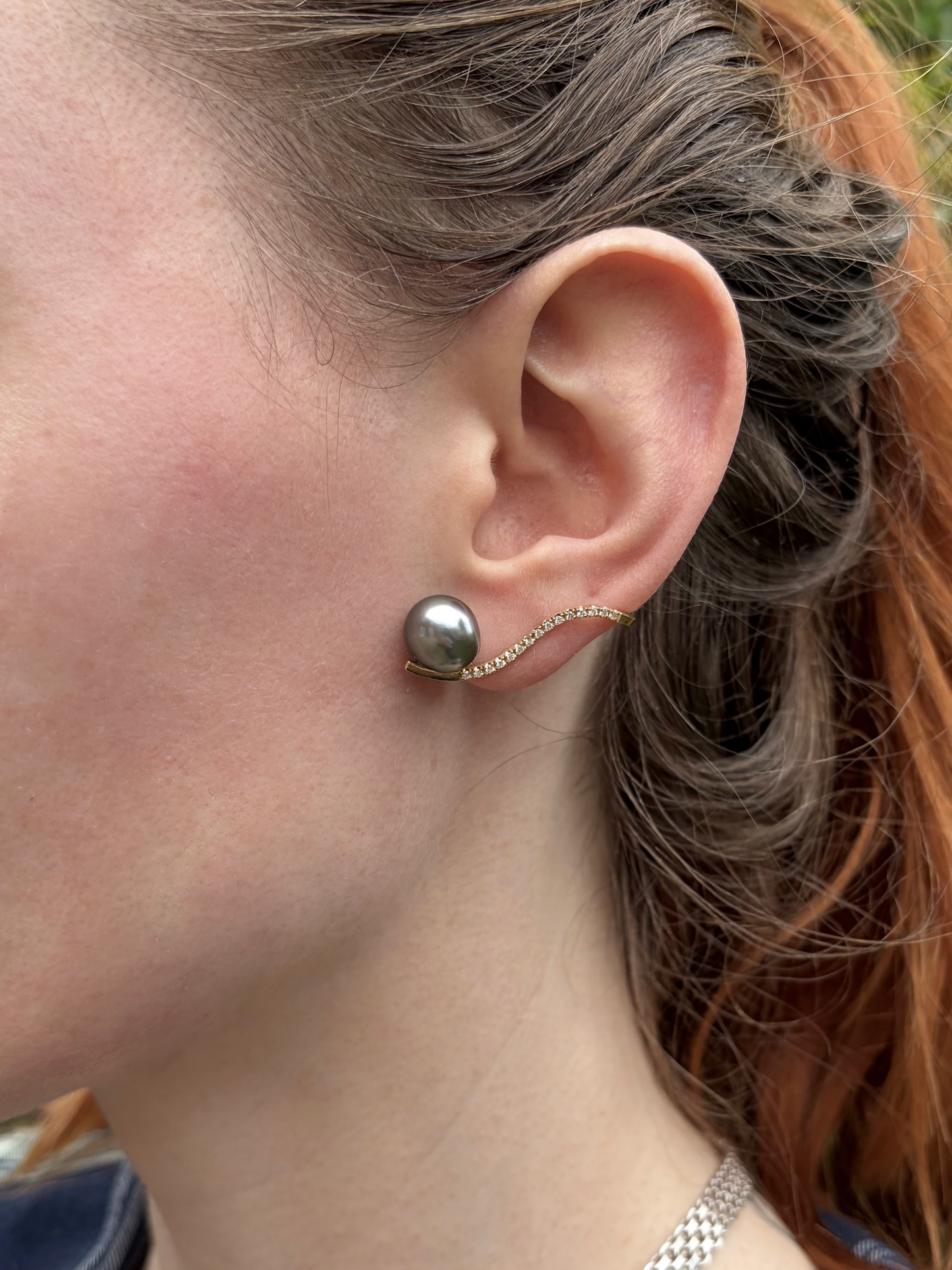Micro Cosmos Ear Cuff