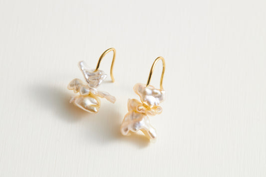 Milky Veil Earrings