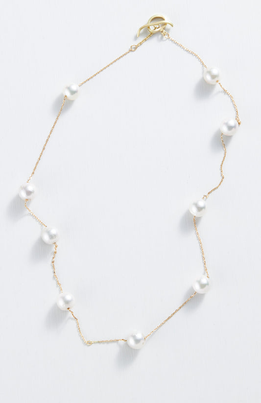 Dotted Clouds Necklace