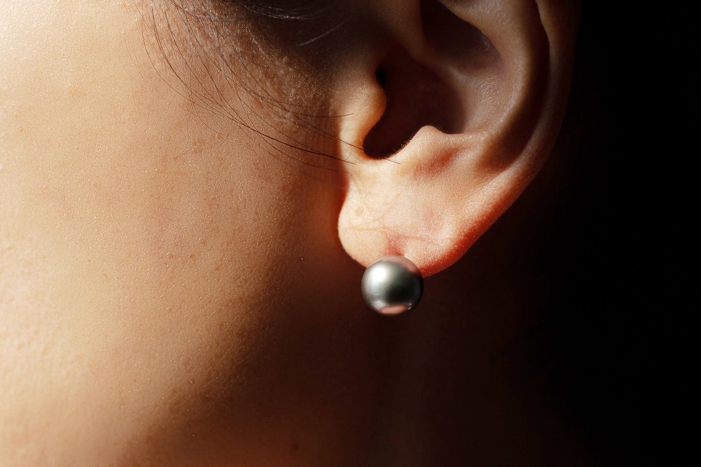 Tahitian pearl Single Earring
