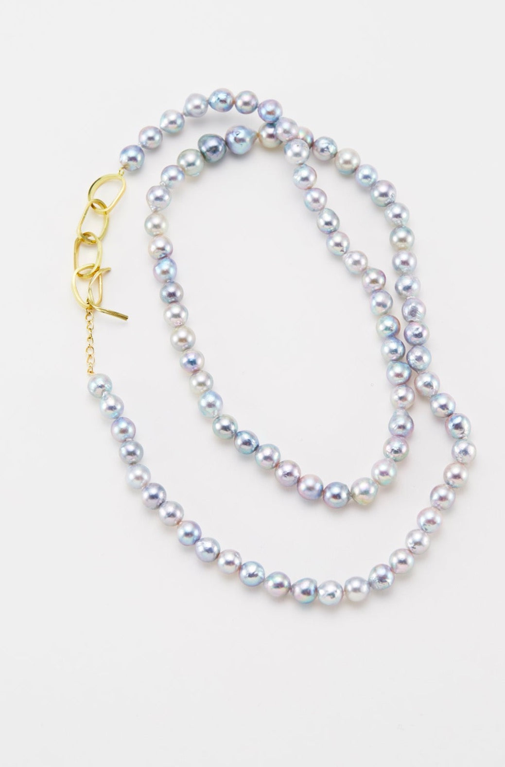 7.5mm Chained Akoya pearl Necklace